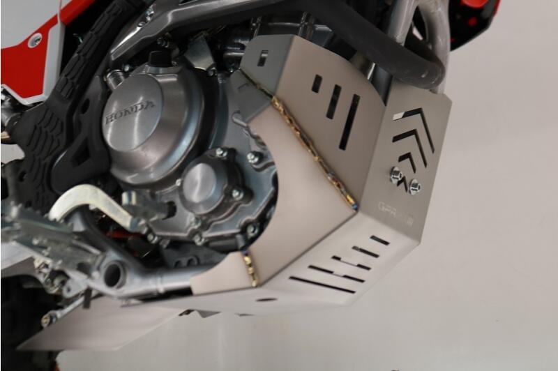 Sabot moteur en titane Honda Crf 300 L / Rally 2021/2024 e5