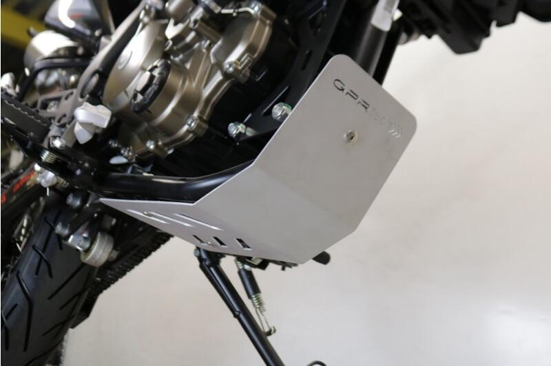 Sabot moteur en titane Moto Guzzi V85 TT 2019/2020 e4